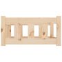 Voir la diapositive 4 : VIDAXL Lit pour chien 75,5 x 55,5 x 28 cm Bois de pin massif