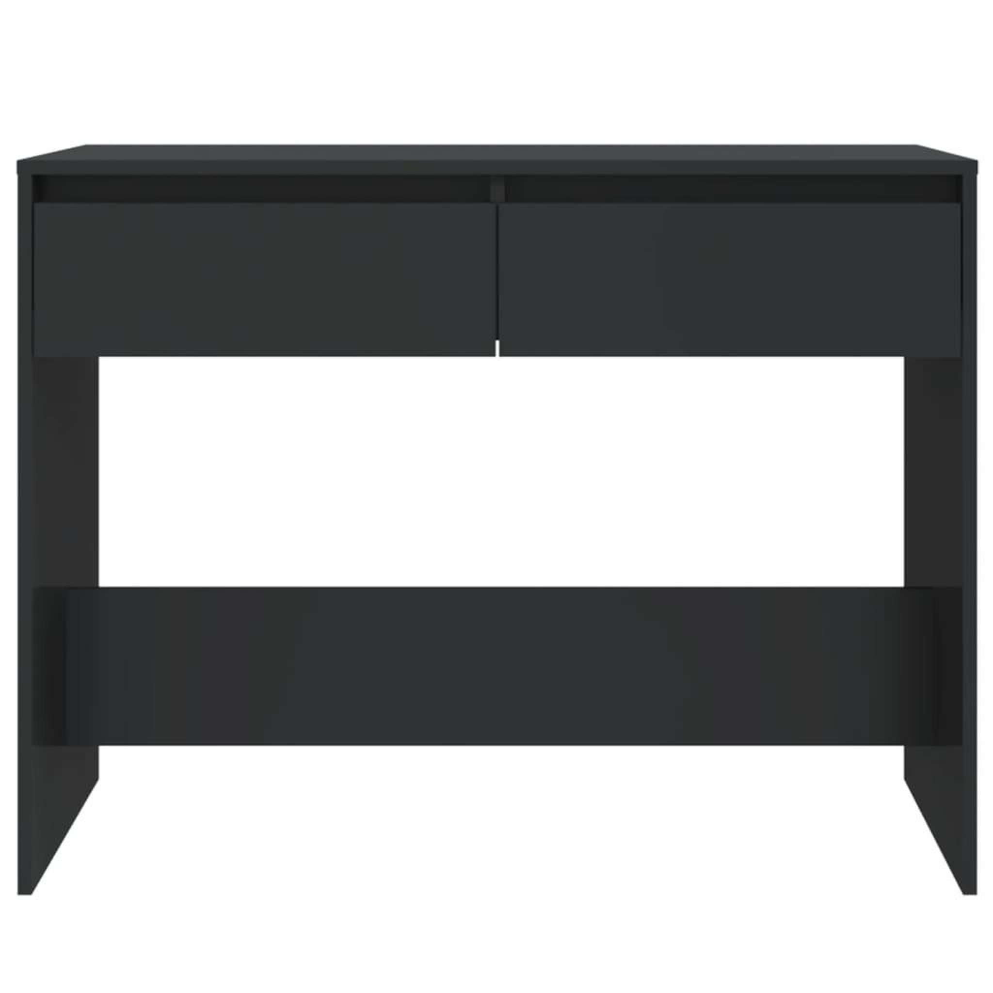Voir la diapositive 5 : VIDAXL Table console noir 100x35x76,5 cm bois d'ingenierie