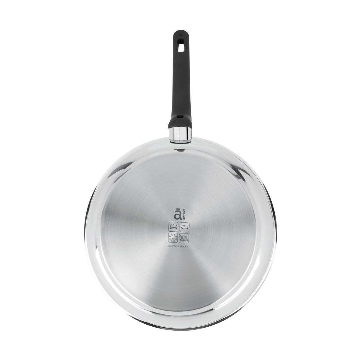 ACTUEL Poêle induction inox revétu 32 cm