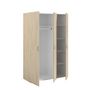 Voir la diapositive 2 : Armoire 3 portes L120cm DAISY