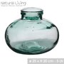 Voir la diapositive 3 : FORNORD Vase Seda verre recyclé 5L D25 H20