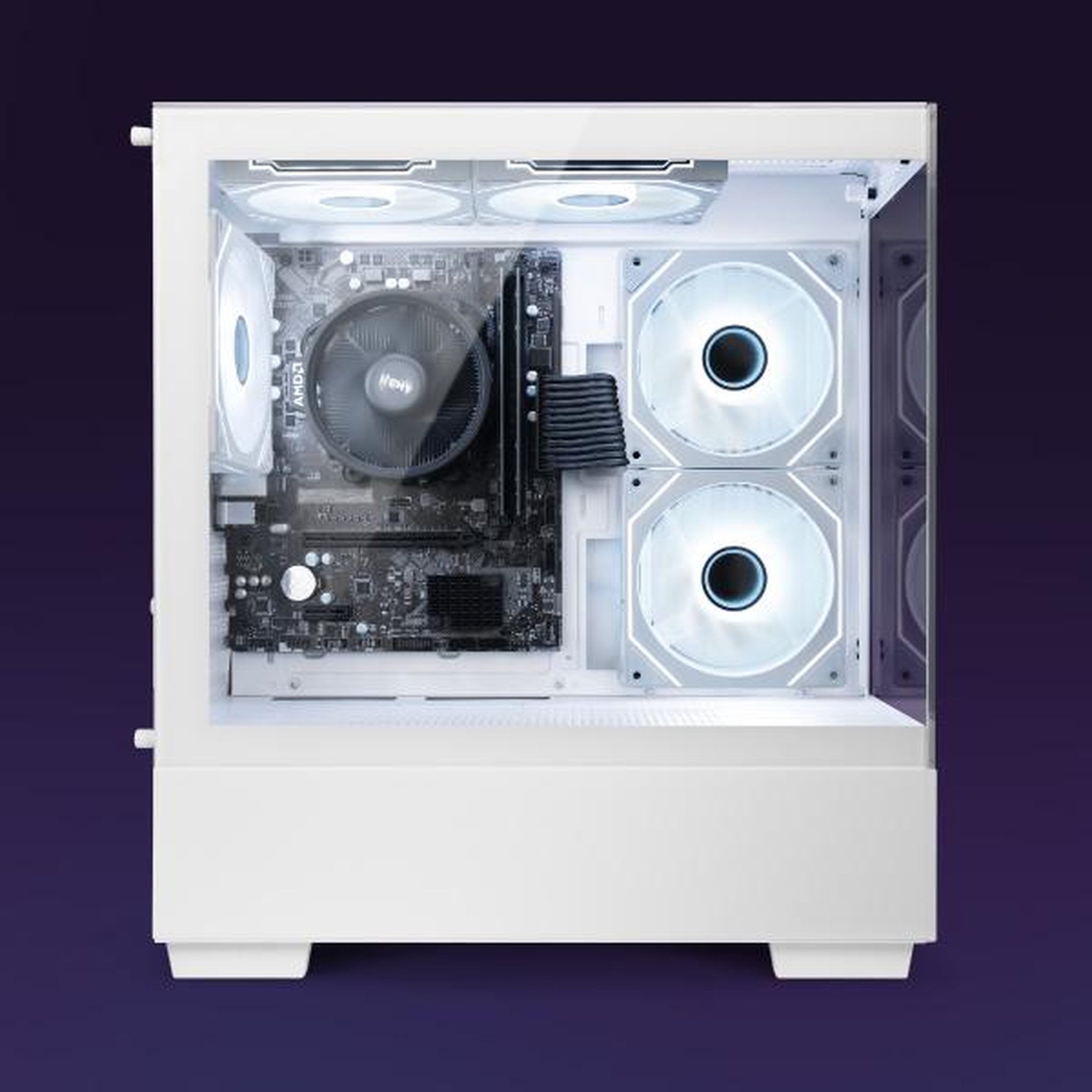 Voir la diapositive 2 : VIBOX PC Gamer - Ryzen 3 3200G, Graphiques intégrés, 16 Go RAM, 480 Go SSD, Windows 11, WiFi 6 + Bluetooth
