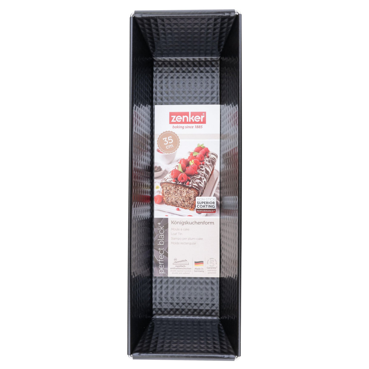 ZENKER Moule à cake 35 x 11,5 x 7 cm Zenker PerfectBack+
