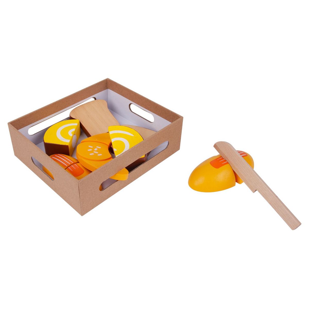 One Two Fun Mes aliments à couper en bois