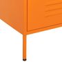 Voir la diapositive 6 : VIDAXL Commode Orange 80x35x101,5 cm Acier