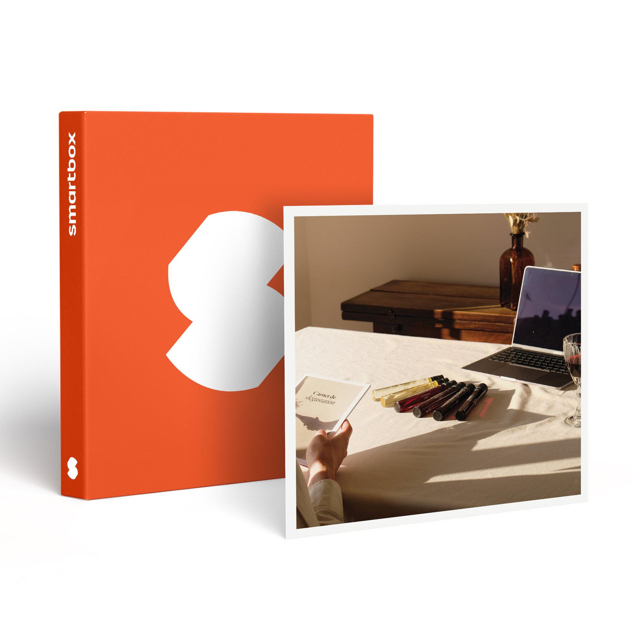 Smartbox Formation œnologique en ligne avec cuvée privée - coffret cadeau gastronomie