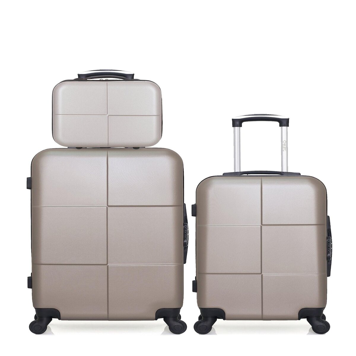HERO HERO - Lot de 3 - Valise weekend, valise cabine et vanity CORONADO