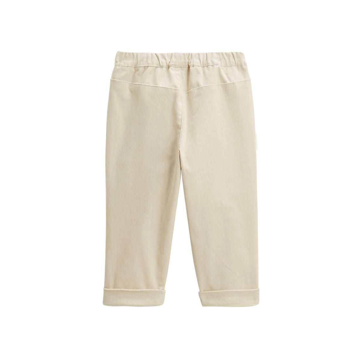 Petit Béguin Pantalon enfant en velours côtelé Gribouille