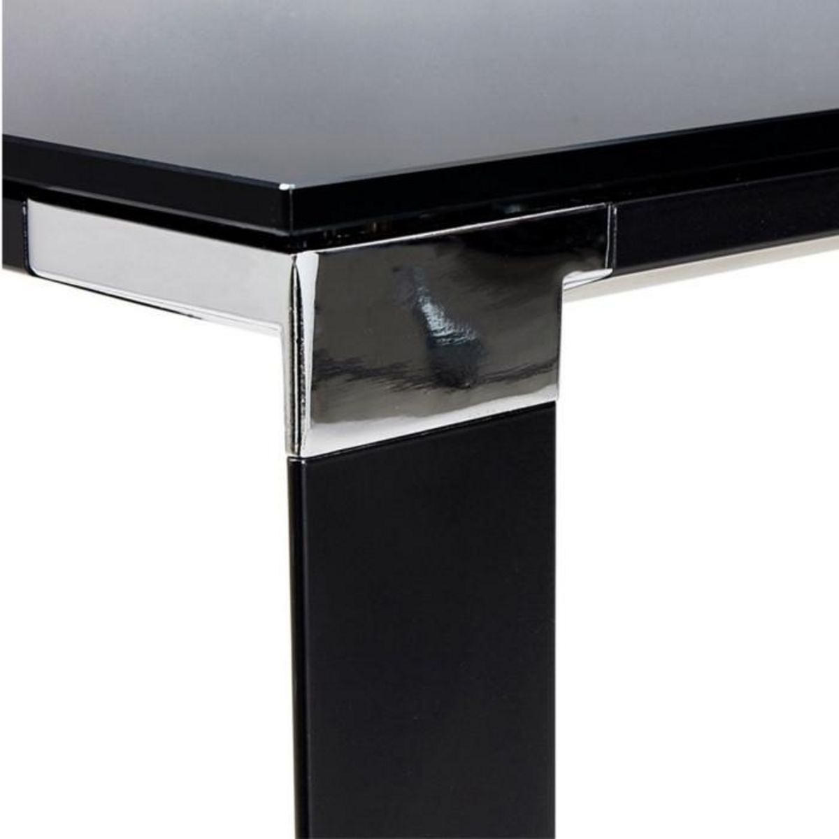 Paris Prix Bureau Design en Verre  Hovik  140cm Noir