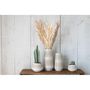 Voir la diapositive 5 : Paris Prix Vase Déco en Grès  Kai  40cm Beige & Blanc