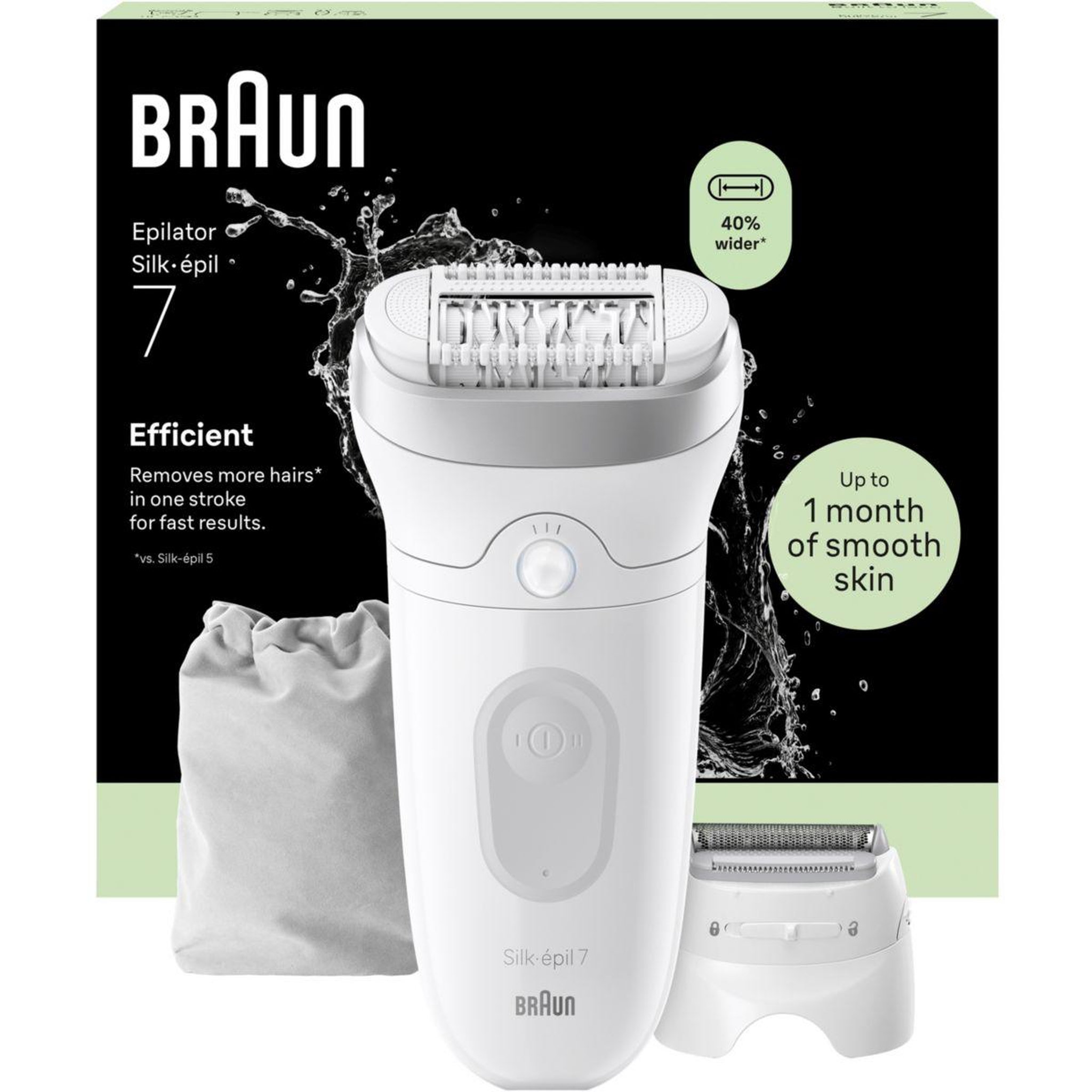 BRAUN Epilateur électrique silk-épil se7 7-041