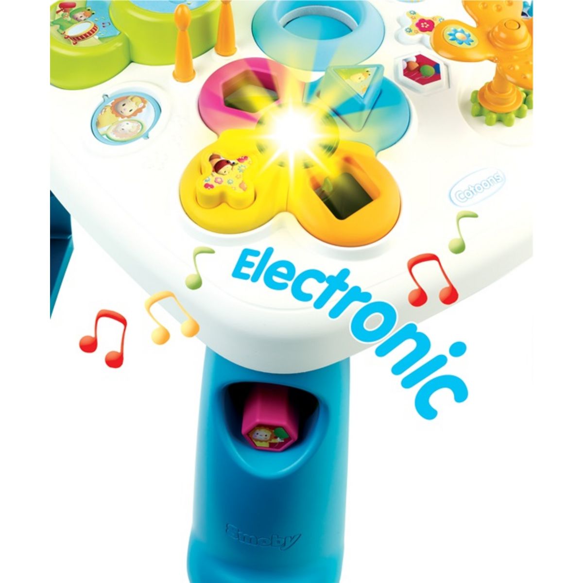 SMOBY Table d'activités Cotoons Bleue