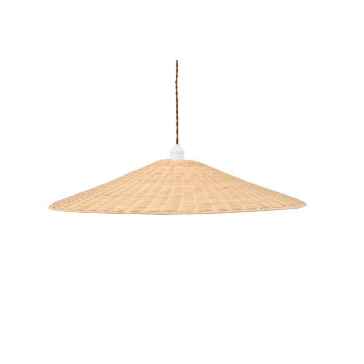 Paris Prix Lampe Suspension en Rotin  Herrestad  80cm Naturel