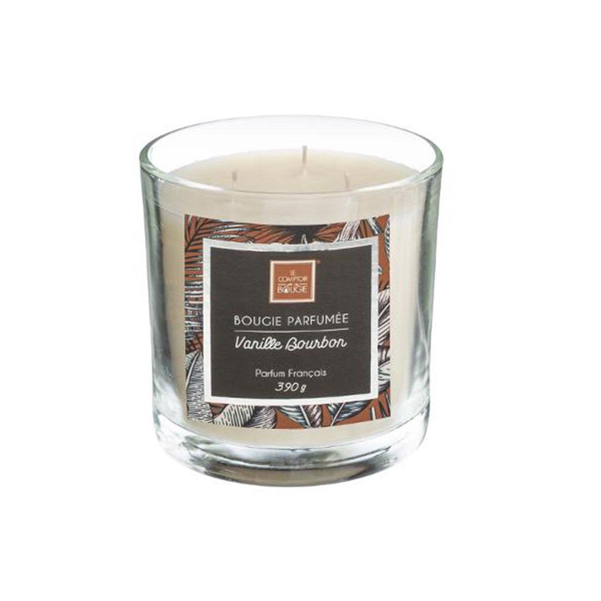 COMPTOIR DE LA BOUGIE Bougie parfumée  loys  390g vanille bourbon