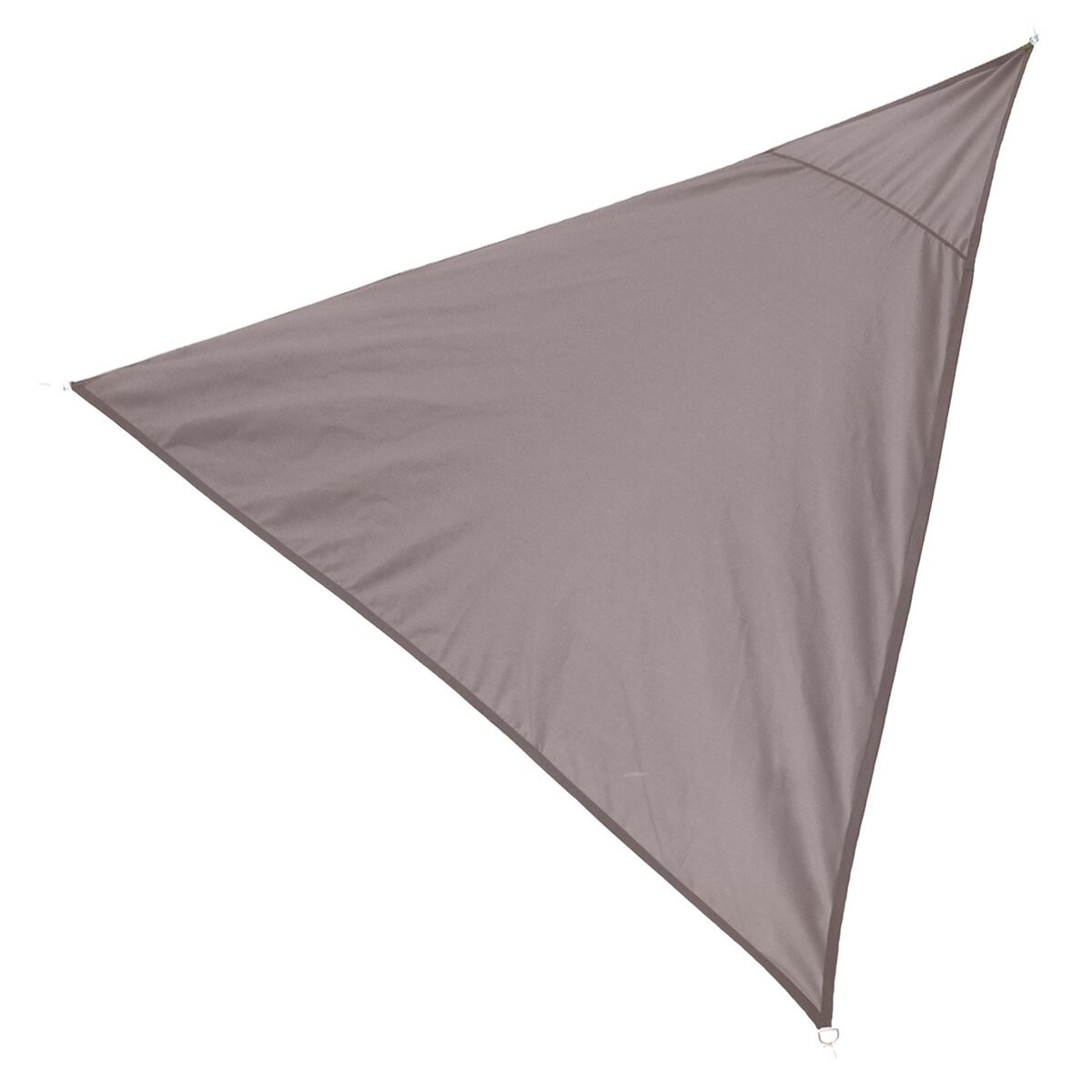 No name Voile d'ombrage 3.6x3.6x3.6 m taupe