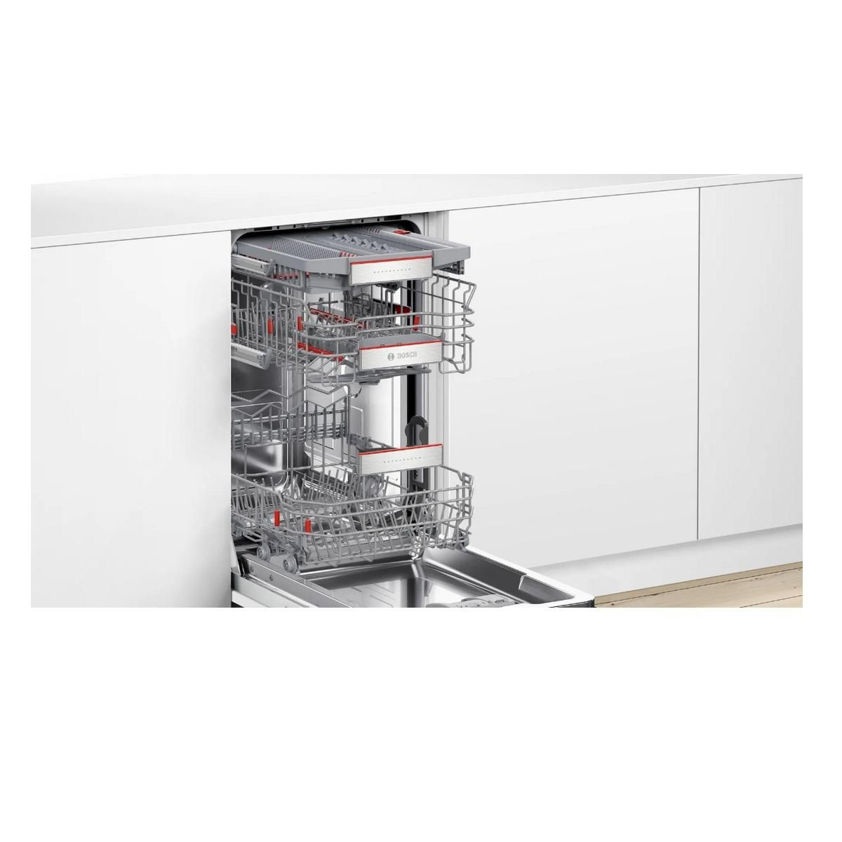 BOSCH Lave-vaisselle 45cm 10 couverts 44db tout intégrable - SPV6EMX05E