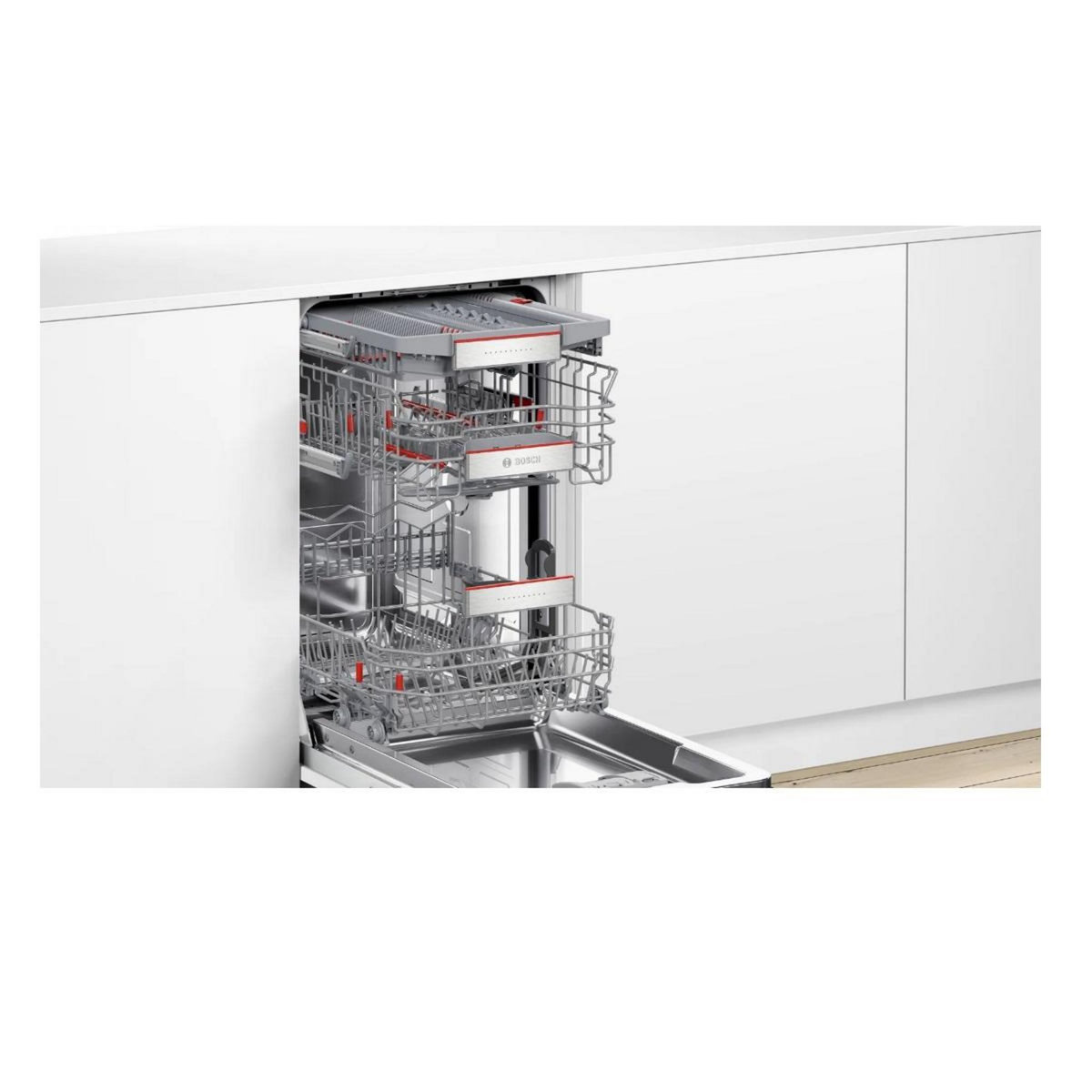 BOSCH Lave-vaisselle 45cm 10 couverts 44db tout intégrable - SPV6EMX05E