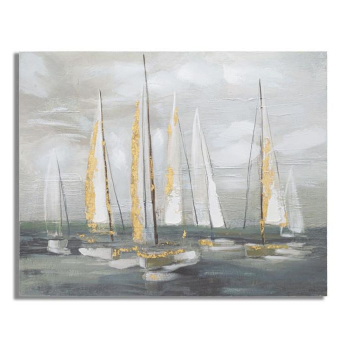 Paris Prix Toile Peinture Déco  Boat  80x100cm Multicolore