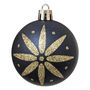 Voir la diapositive 5 : ATMOSPHERA Lot de 25 Boules de Noël  Maison des Couleurs  6cm Bleu & Or
