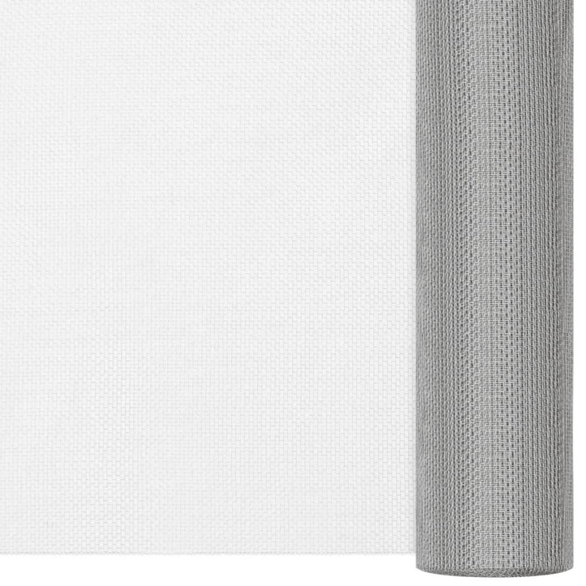 VIDAXL Ecran en treillis Acier inoxydable 80x1000 cm Argente