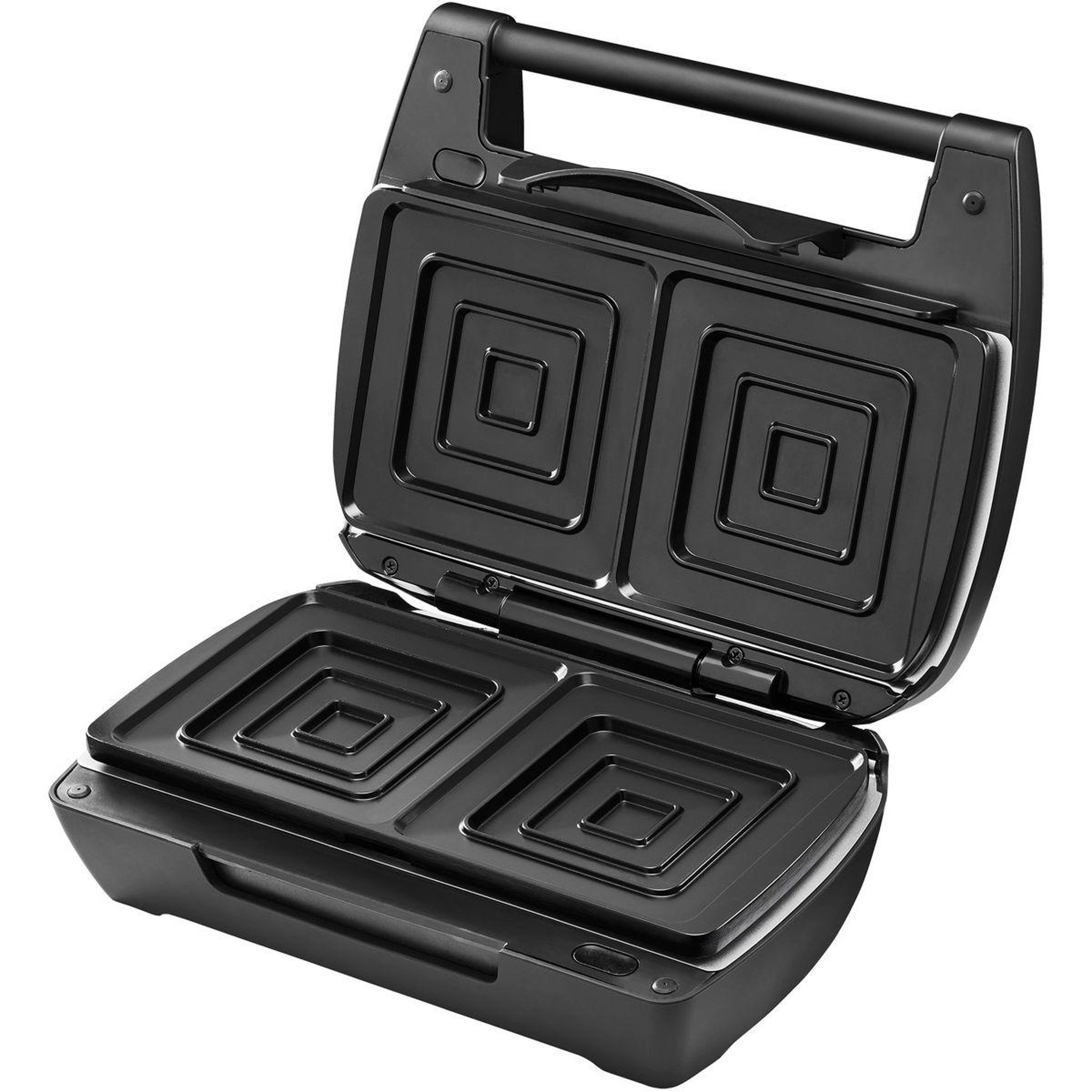 Voir la diapositive 4 : LAGRANGE Gaufrier, croque monsieur Mini Maxi 2 plaques gaufre+croque 28463
