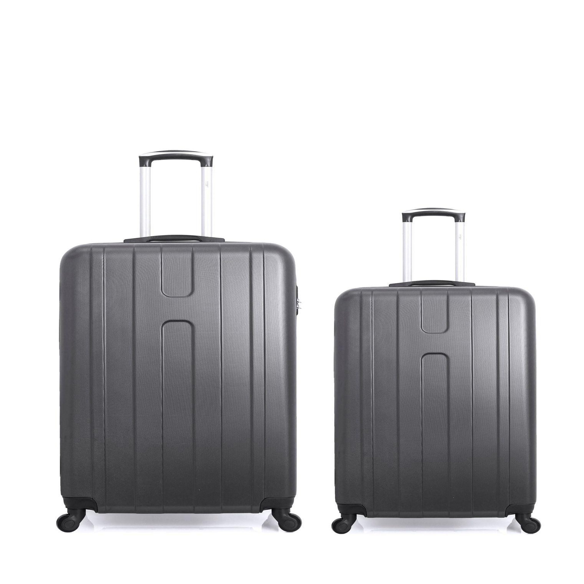 HERO Lot de 2 Valises Rigides Taille Moyenne et Cabine ATLANTA