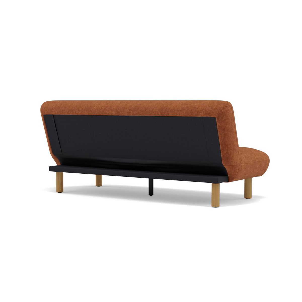 BEST MOBILIER Soan - banquette 2 places convertible clic-clac en velours texturé