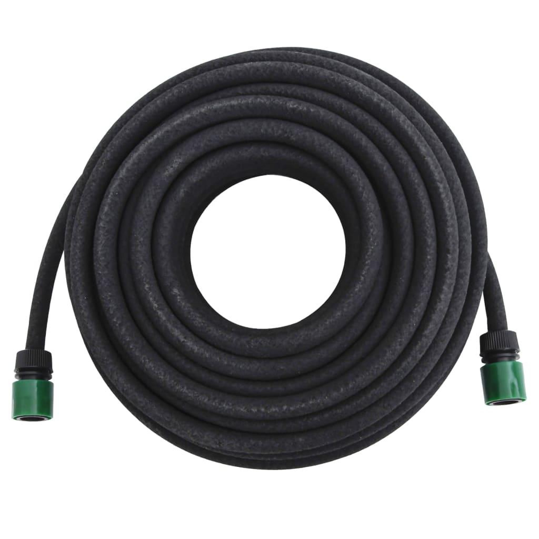 Voir la diapositive 4 : VIDAXL Tuyau d'arrosage de jardin noir 0,6  25 m caoutchouc