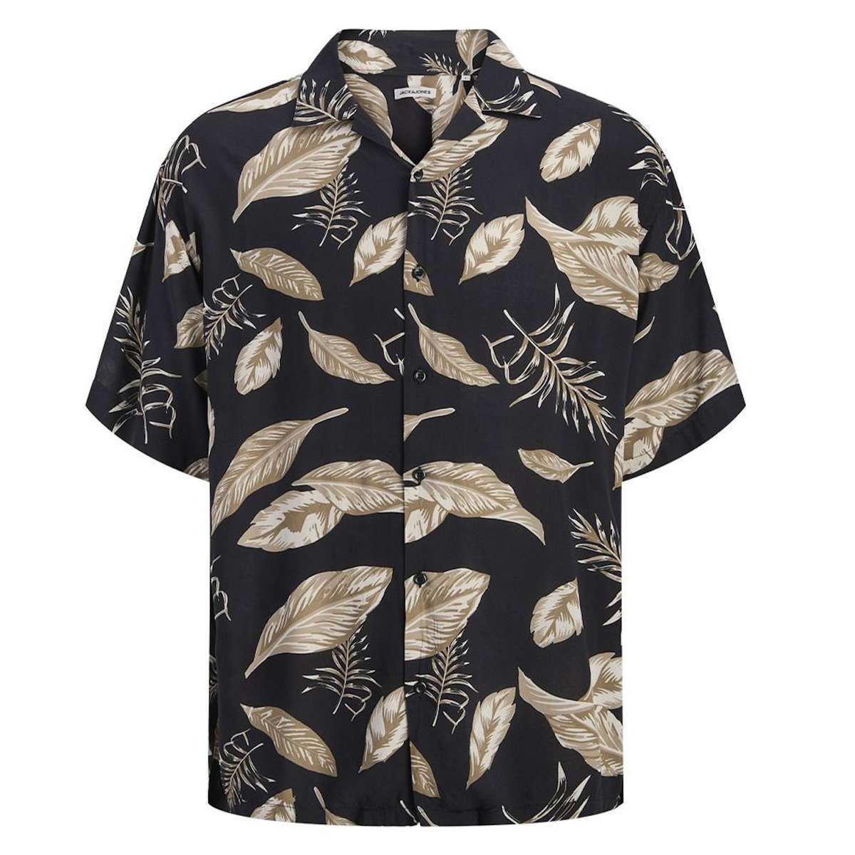 Jack & Jones Chemise Noire/Marron Homme Jack & Jones Resort