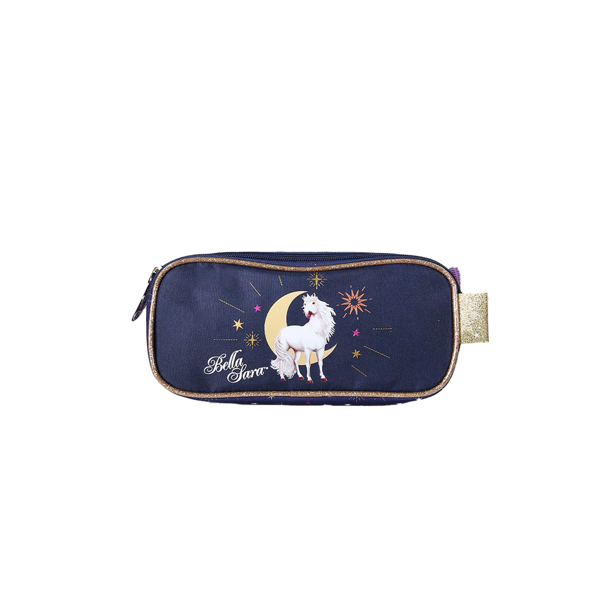 Bagtrotter Bella Serra - Trousse double compartiment enfant - Fille - Bleu Nuit - Rectangulaire