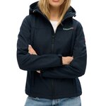 SUPERDRY Veste  Femme  uperdry Hooded. Coloris disponibles : Bleu