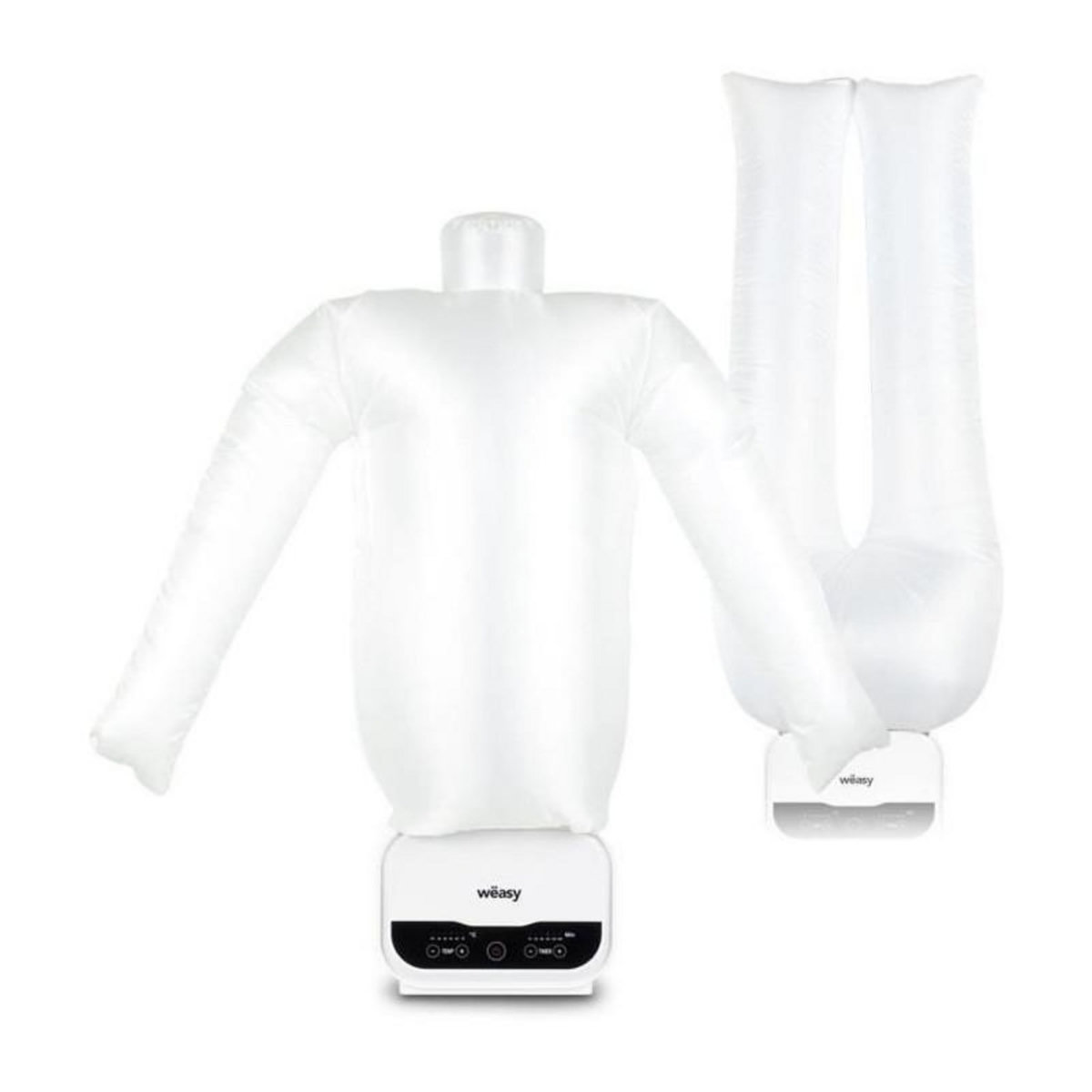 HKOENIG Mannequin de repassage - HKoeNIG - Magic Pressing - 1200 W - Avec housse de pantalon - Blanc