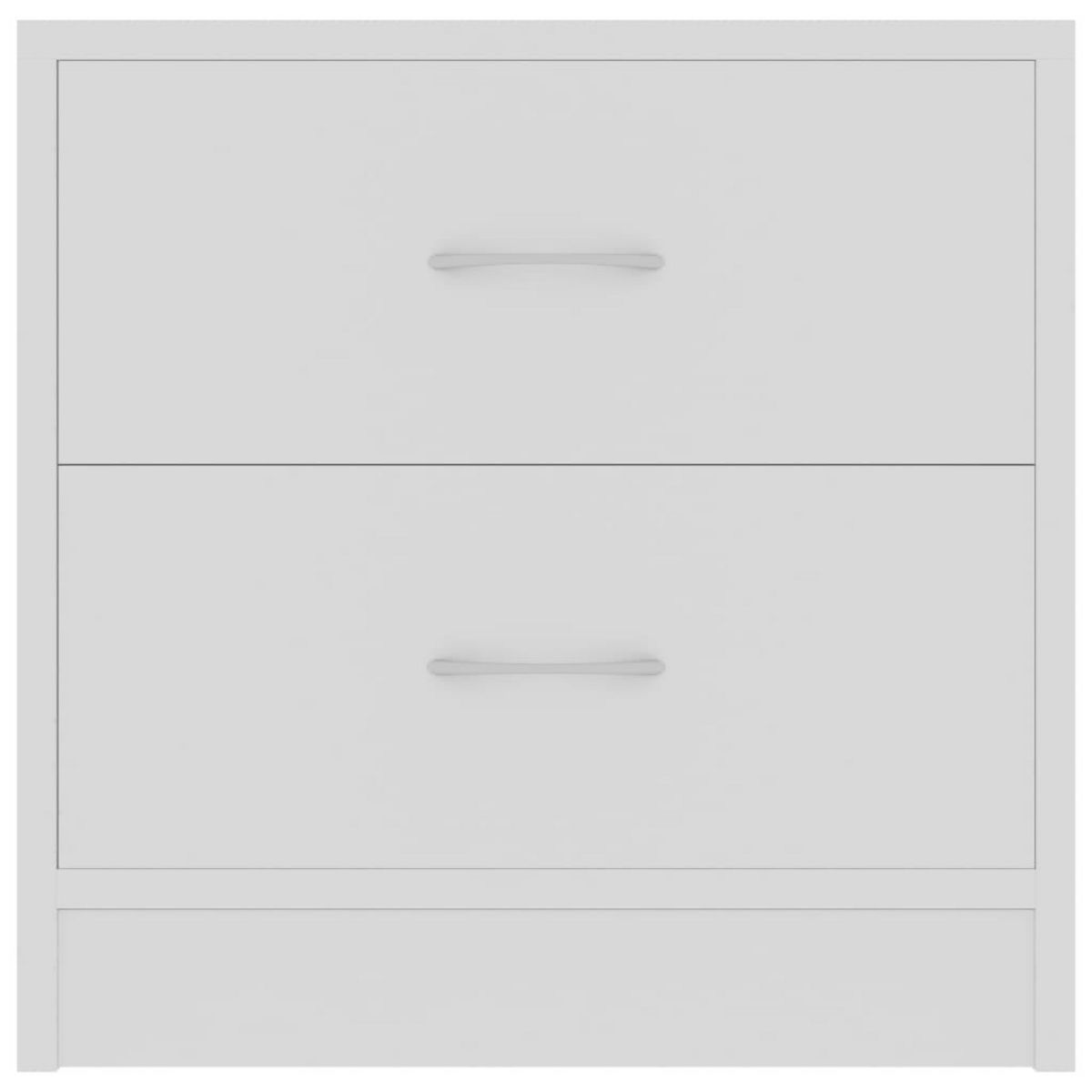 VIDAXL Table de chevet Blanc 40x30x40 cm Bois d'ingenierie