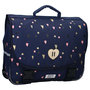 Voir la diapositive 2 : Milky Kiss Cartable 38 cm bleu Confetti Love