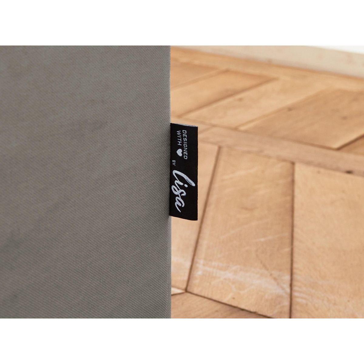 LISA DESIGN Adriann - canapé d'angle droit fixe - 4 places - en tissu déhoussable