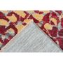 Voir la diapositive 4 : Paris Prix Tapis Tissé Imprimé à Poils Courts  Dilan  Rouge
