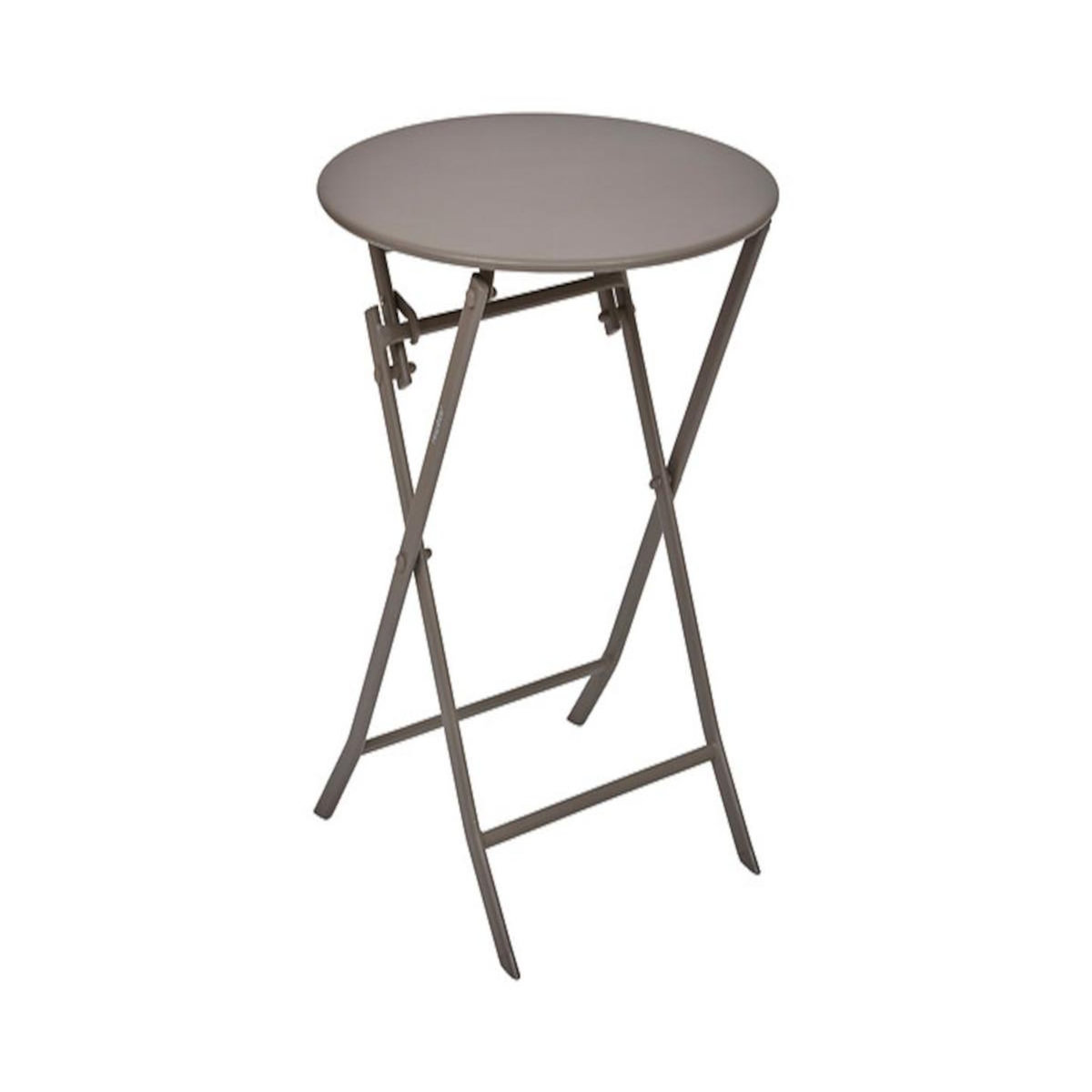 HESPERIDE Table de jardin ronde Greensboro Ø 60 cm 2 places Café - Hespéride