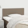 Voir la diapositive 1 : VIDAXL Tete de lit Taupe 90x5x78/88 cm Tissu