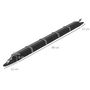 Voir la diapositive 3 : HOMCOM Lot de 2 barres de toit gonflable - adaptable sur la plupart des voitures - charge max. 75 Kg - sangles, sac inclus - EVA nylon noir