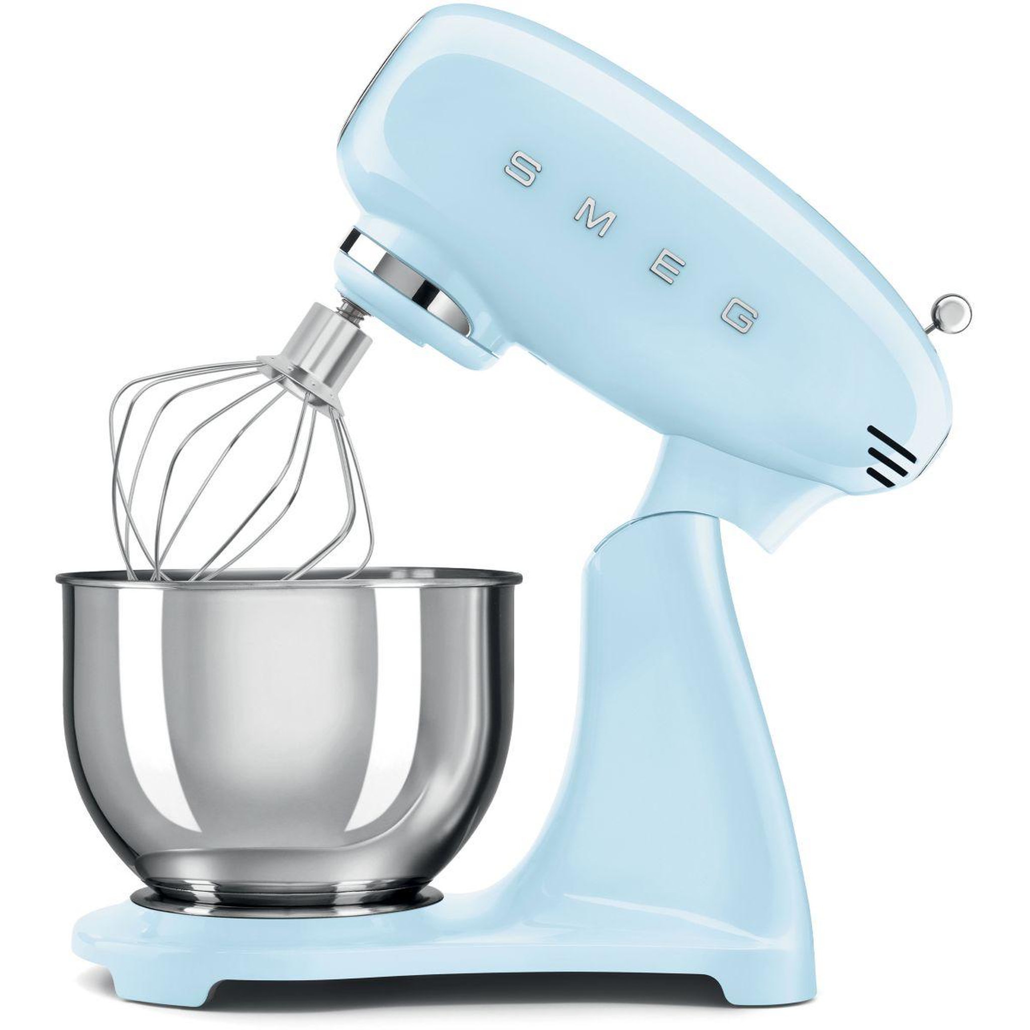 Voir la diapositive 5 : SMEG Robot pâtissier smf05pbeu bleu azur