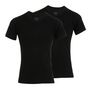 Voir la diapositive 2 : Athena Lot de 2 Tee shirts col V homme Coton Bio