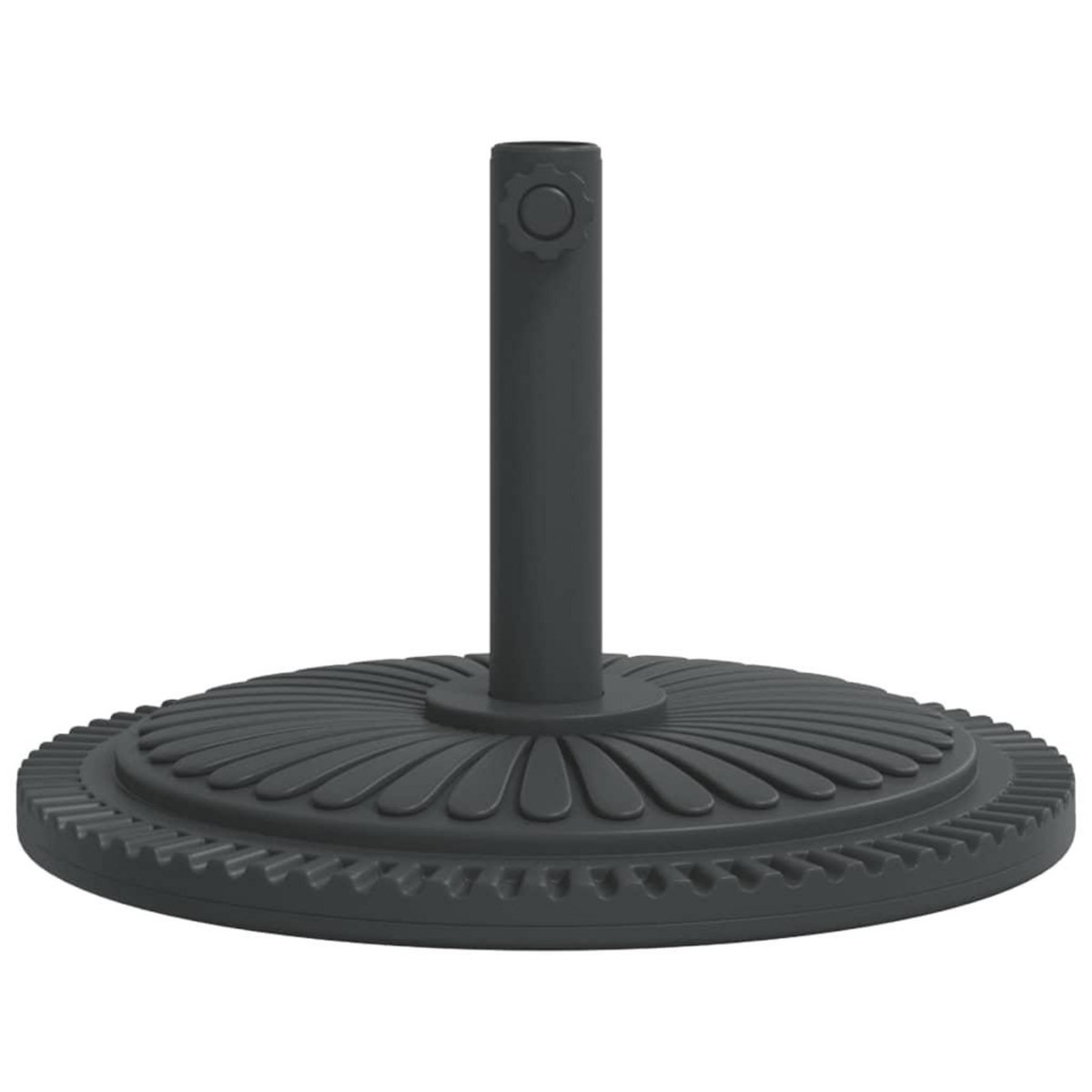 VIDAXL Base de parasol pour mats Ø38 / 48 mm 12 kg rond