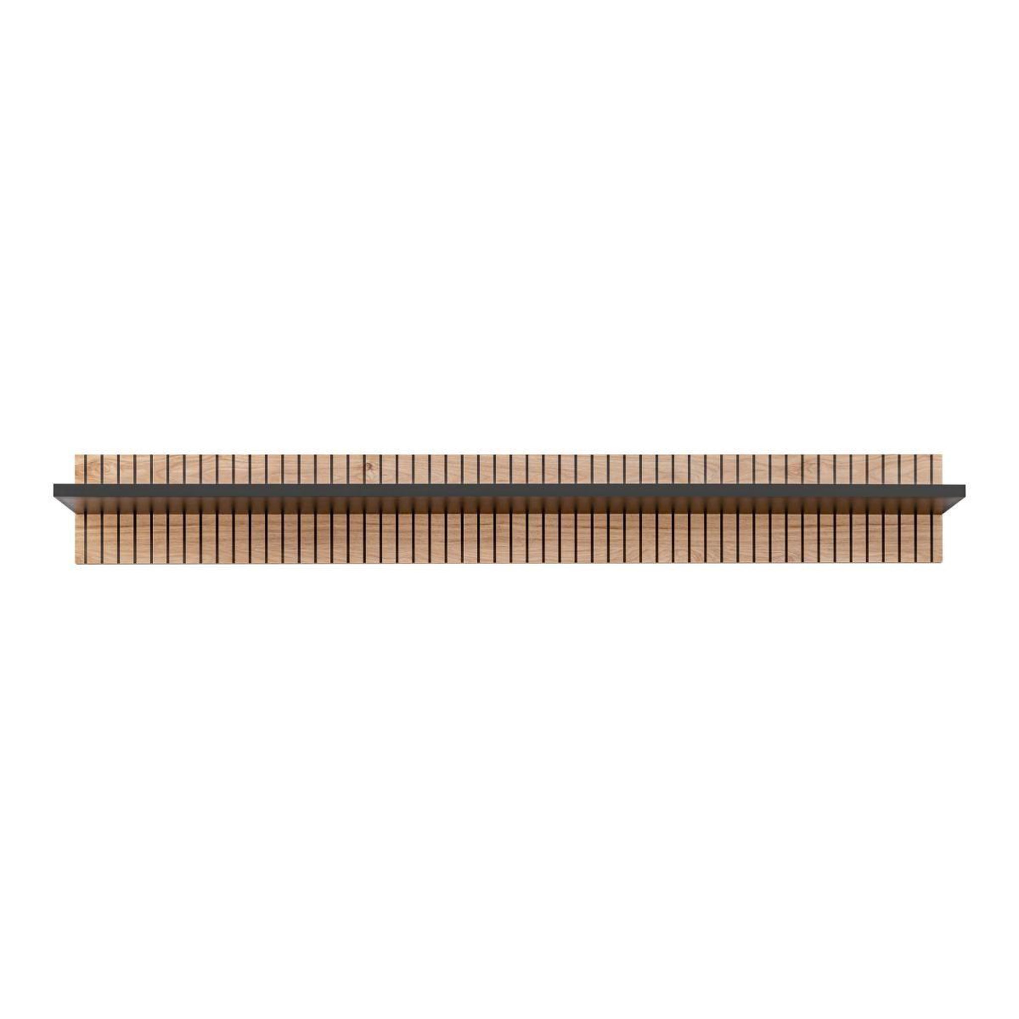 Paris Prix Étagère design  liam  160cm naturel & noir