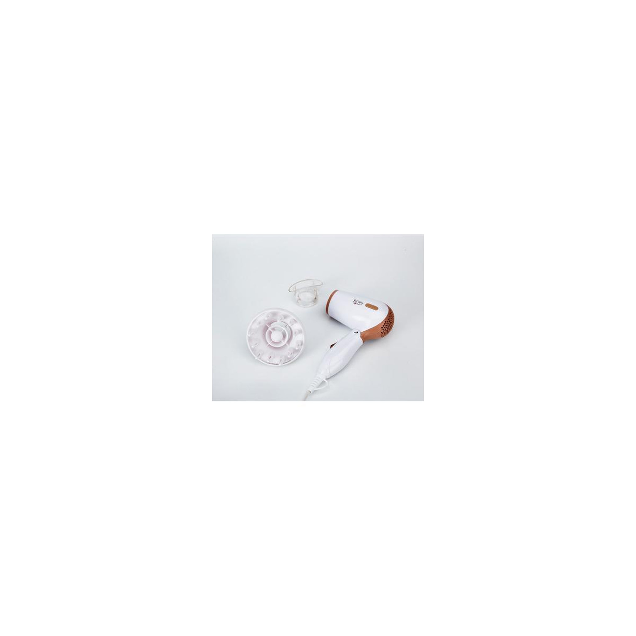 Voir la diapositive 3 : JATA JATA SC47B sèche-cheveux 1200 W Marron, Blanc