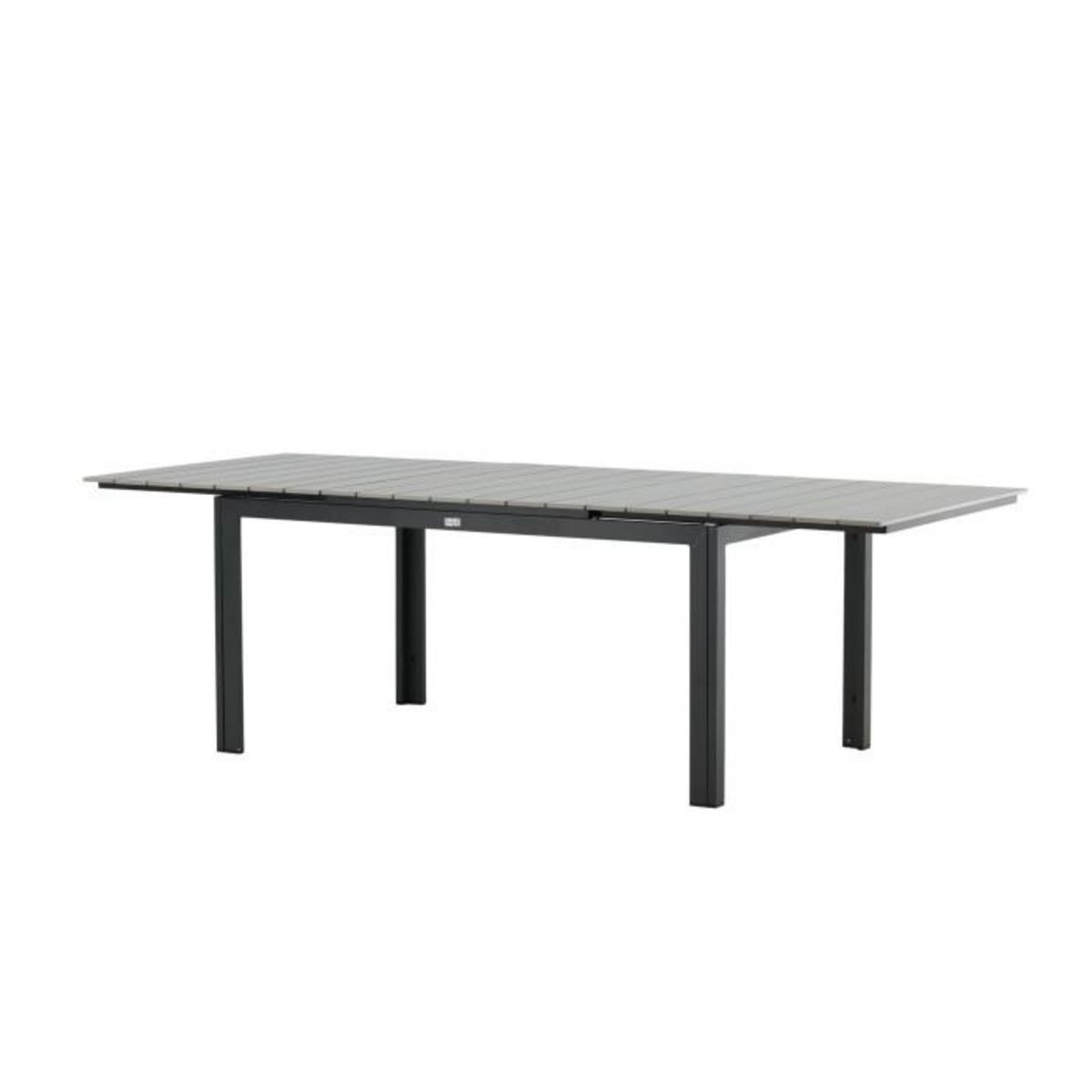 Paris Prix Table de Jardin Extensible  Levels  160-240cm Noir