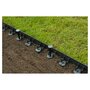 Voir la diapositive 1 : Nature Bordure à gazon - PP/PE, noir, 16x ancres