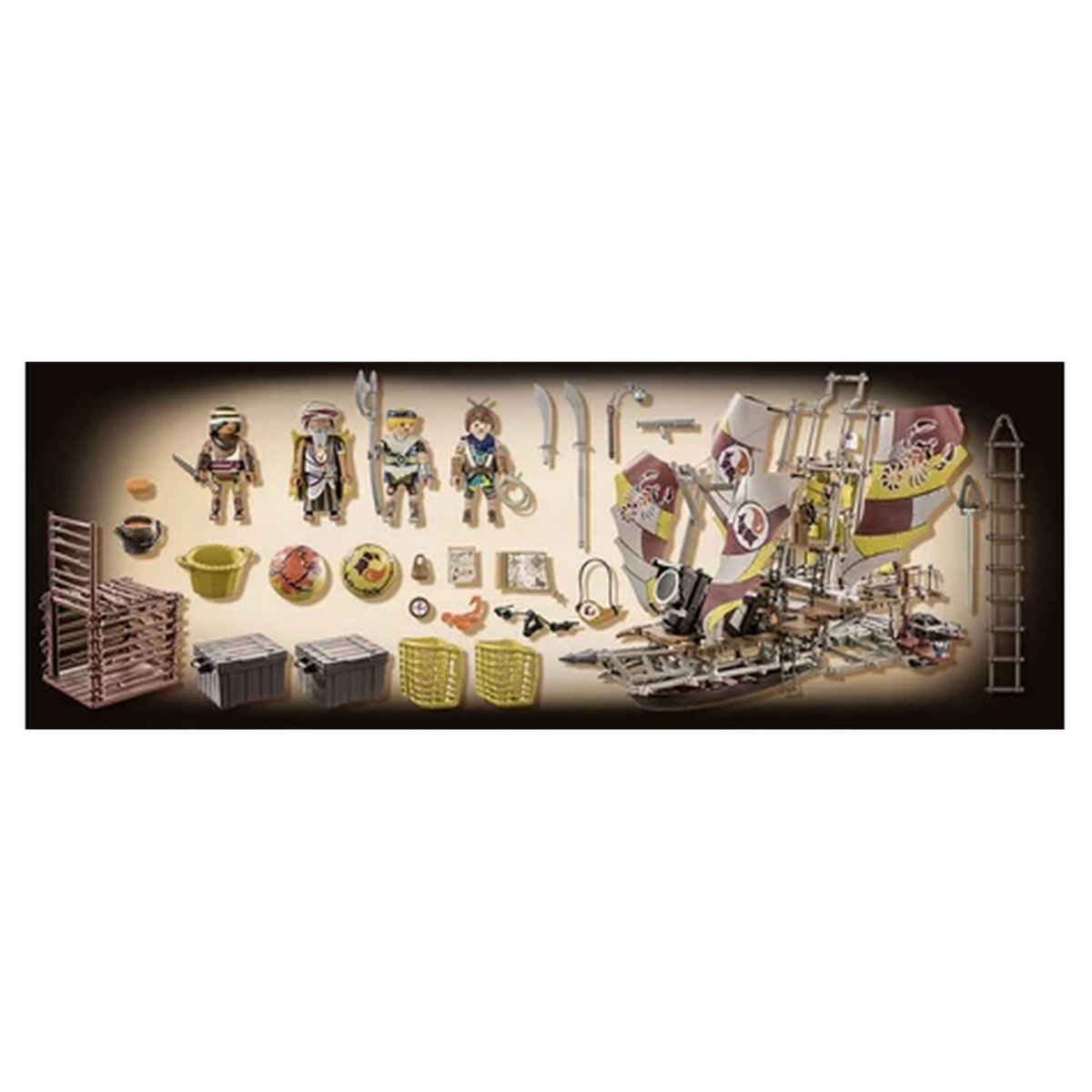 PLAYMOBIL 71023 - Sal'ahari Sands - Navire des sables