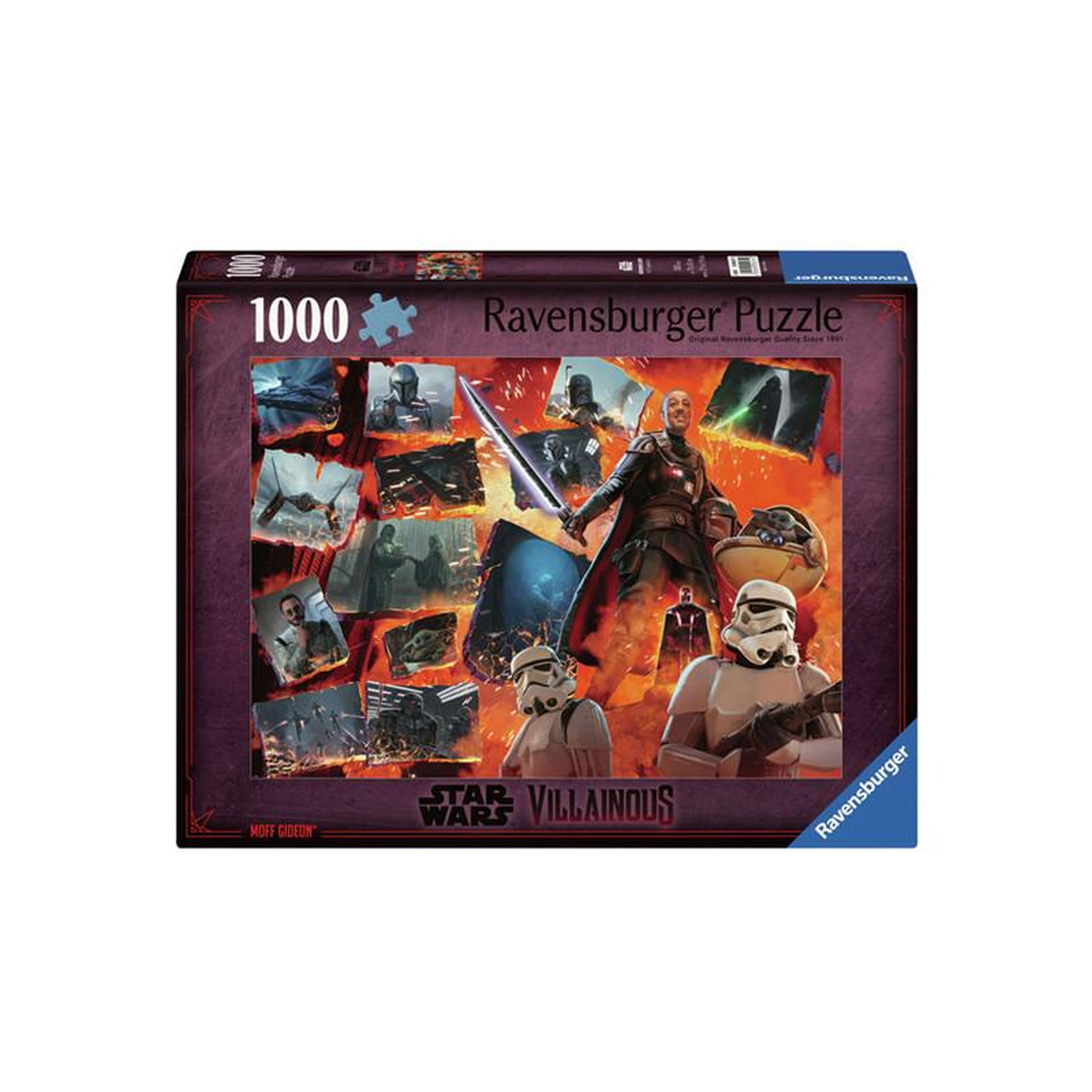 RAVENSBURGER Ravensburger - Jigsaw puzzle Star Wars Villainous Moff Gideon, 1000 pcs. 120002710