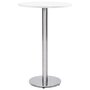 Voir la diapositive 2 : VIDAXL Pied de table de bistro Argente Ø45x107 cm Acier inoxydable