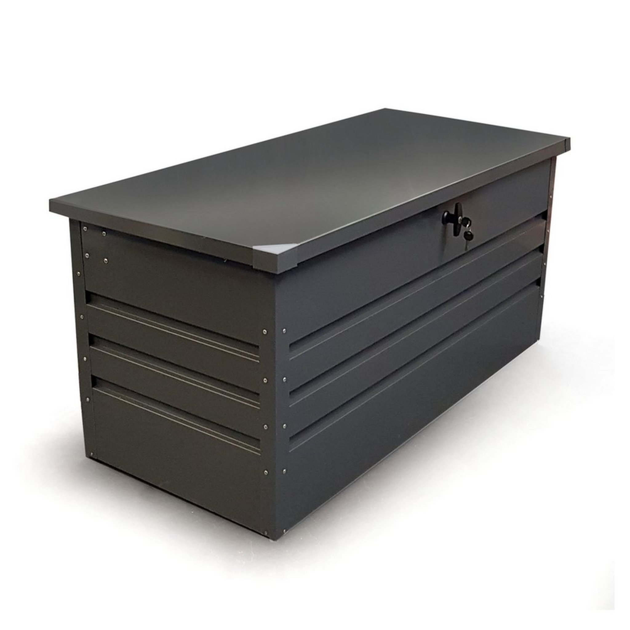 Voir la diapositive 2 : Givex Coffre de jardin - 600L - 165x62x70cm - STUFF